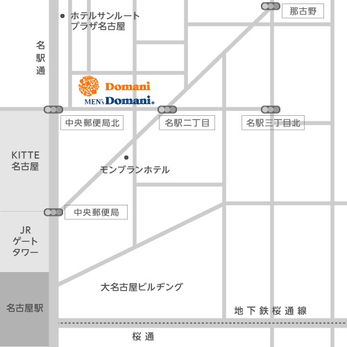 名古屋駅前店MAP